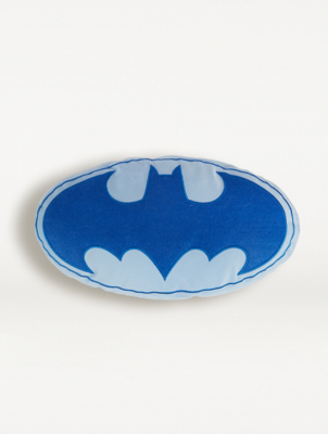 Blue DC Comics Batman Cushion Home at ASDA