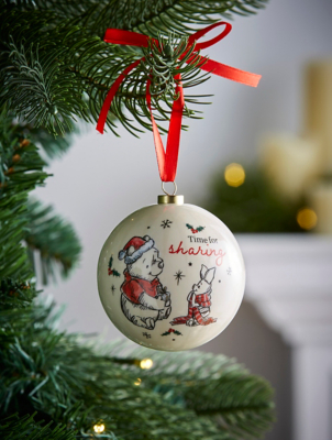 Winnie The Pooh Graphic Bauble