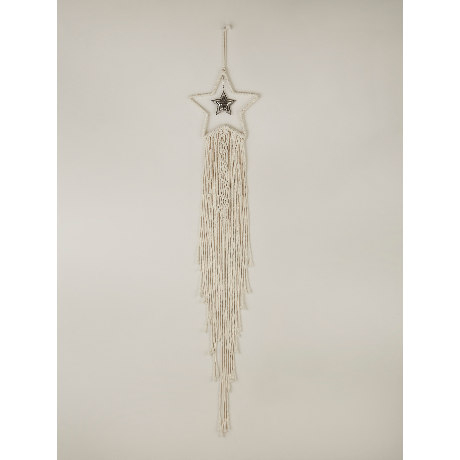 George Cream Macrame Star Light