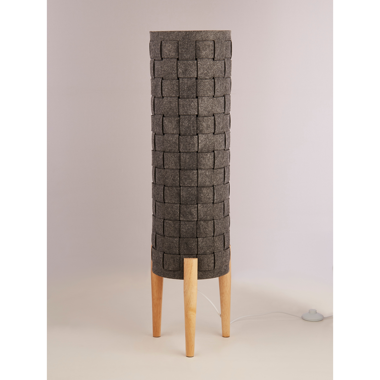 George Grey Felt Floor Lamp