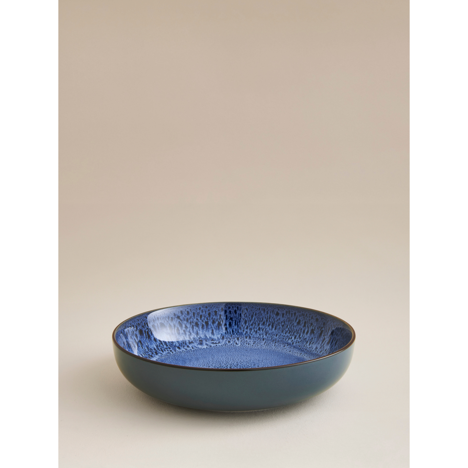 George Blue Reactive Glaze Stoneware Serving Bowl