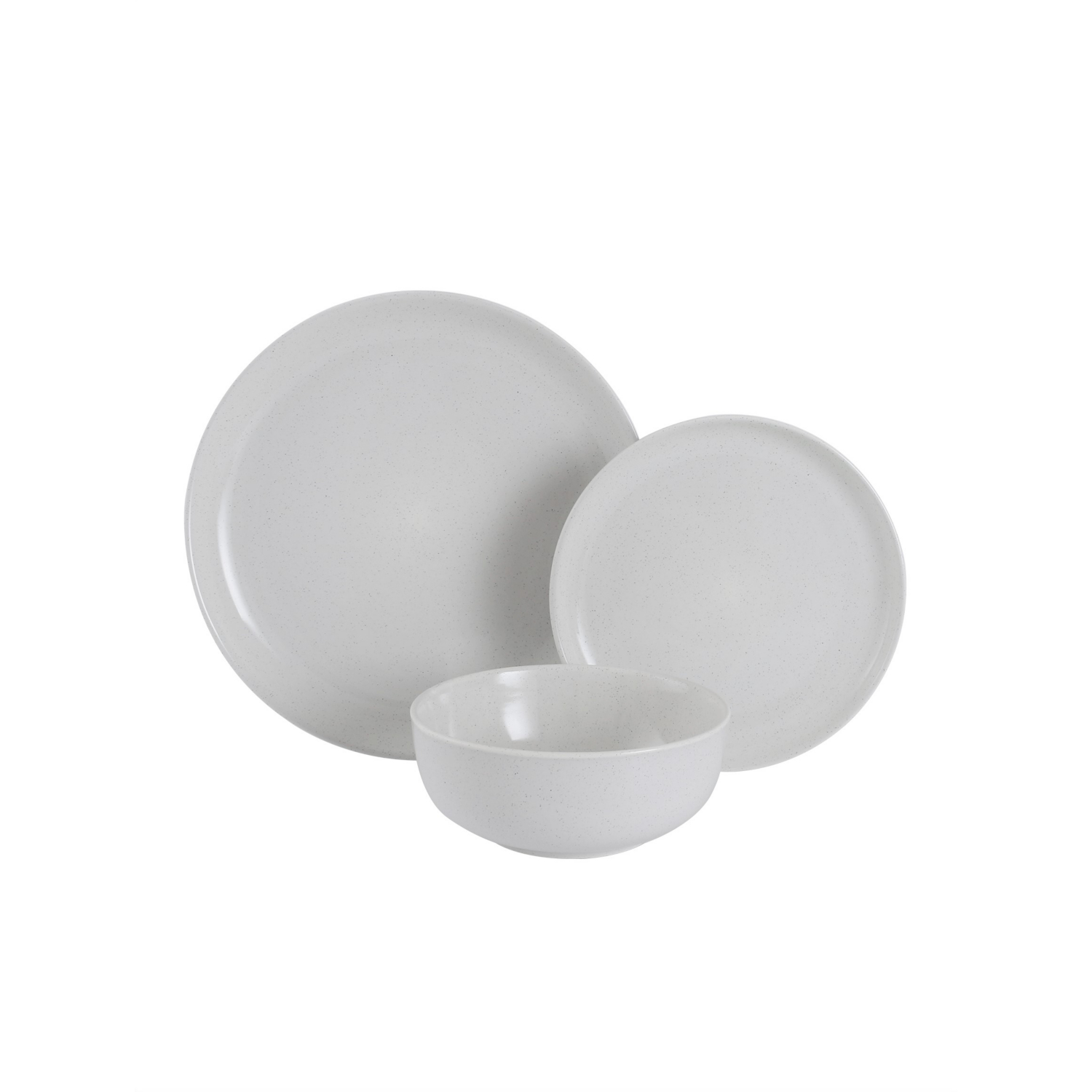 George White Speckled Dinner Set 12 Piece
