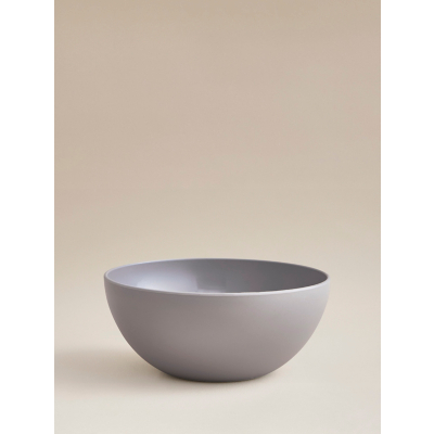 George Home Grey Bamboo Bowl 7.75 Inches