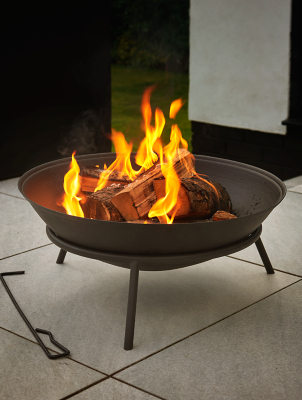 Outdoor Log Burners, Fire Pits u0026 Pizza Oven | George at ASDA