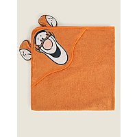 Disney Winnie the Pooh Tigger Orange Hooded Towel | Baby | George at ASDA