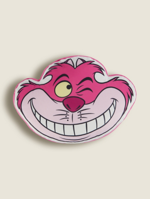 Disney Alice In Wonderland Cheshire Cat Cushion Home at ASDA