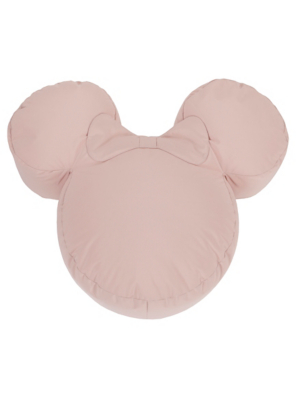 Disney Minnie MouseShaped Pink Floor Cushion Home at ASDA