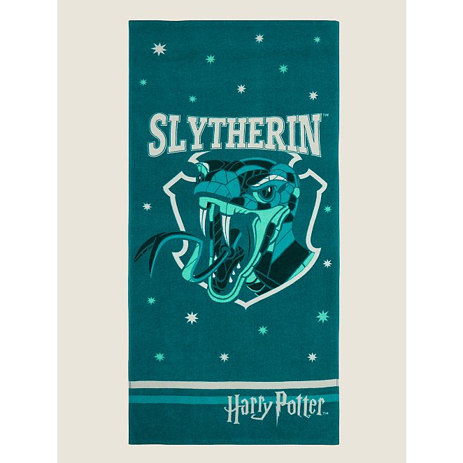 Harry Potter Slytherin Printed Beach Towel | Home | George at ASDA