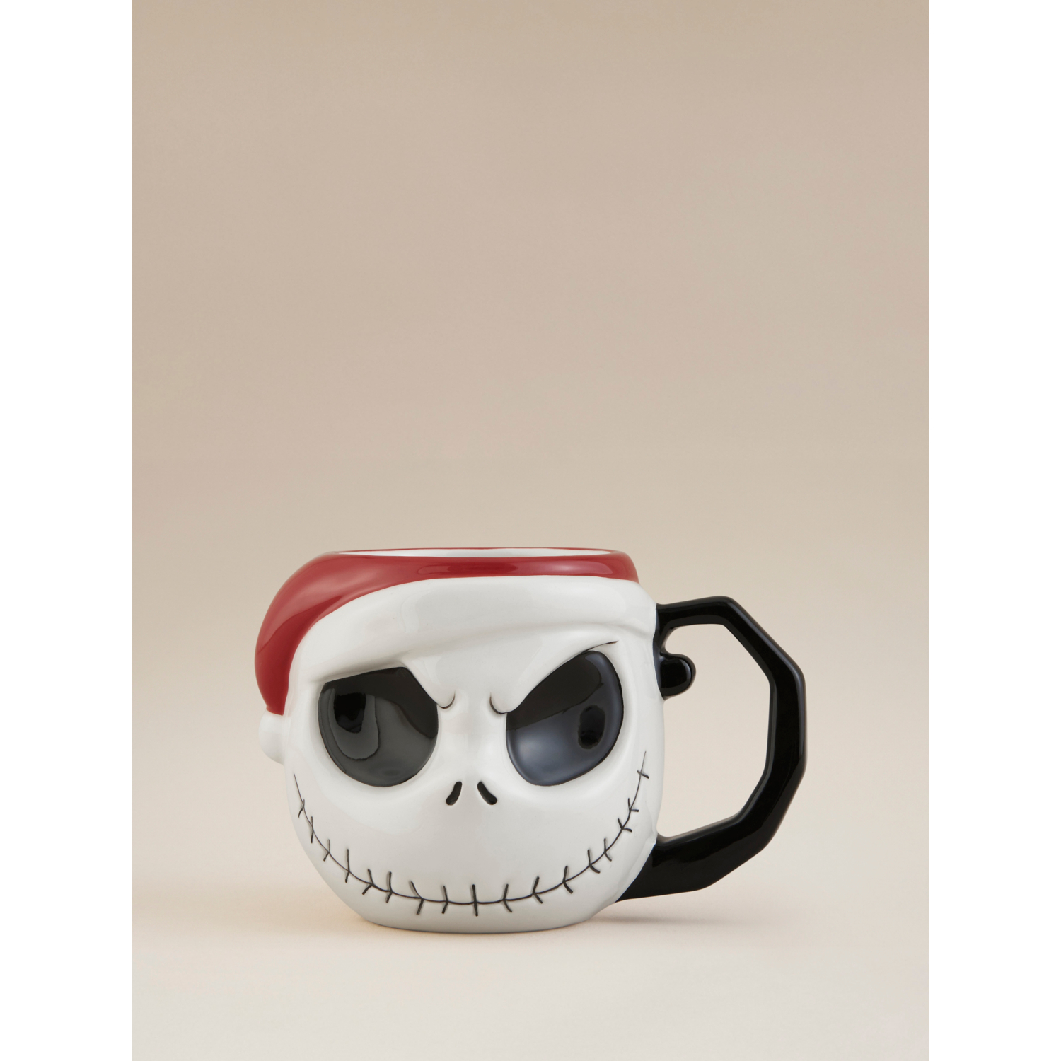 George Red & White The Nightmare Before Christmas Jack Skellington Mug