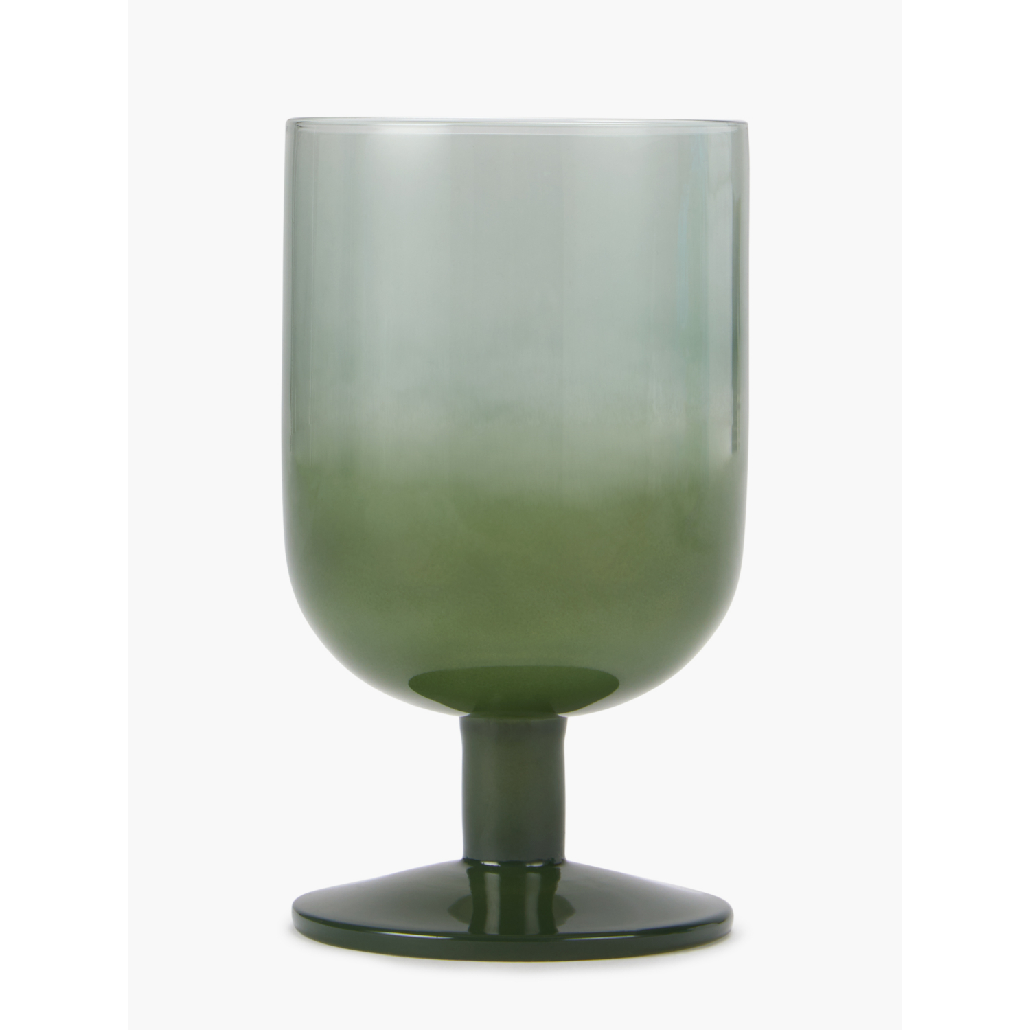 George Green Ombré Goblet Glass - Set Of 4