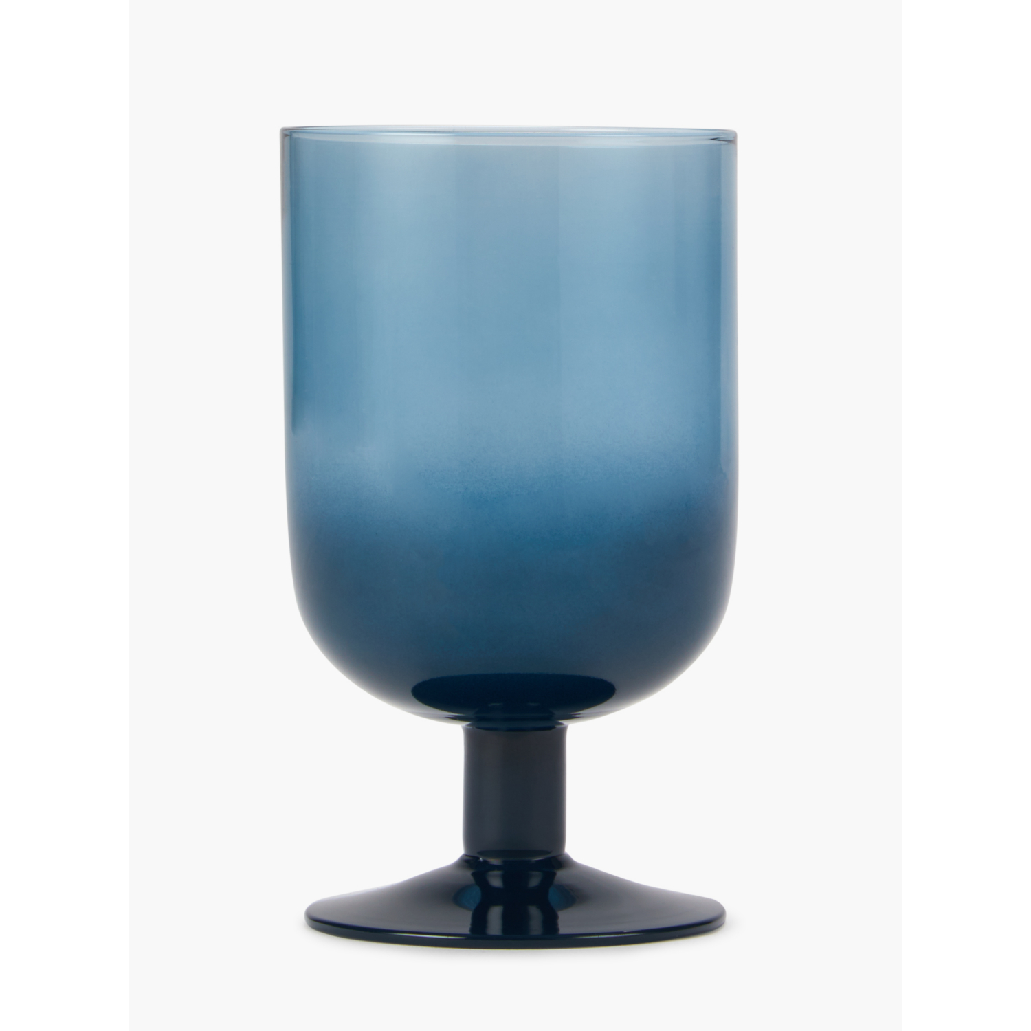 George Blue Ombré Goblet Glass - Set Of 4