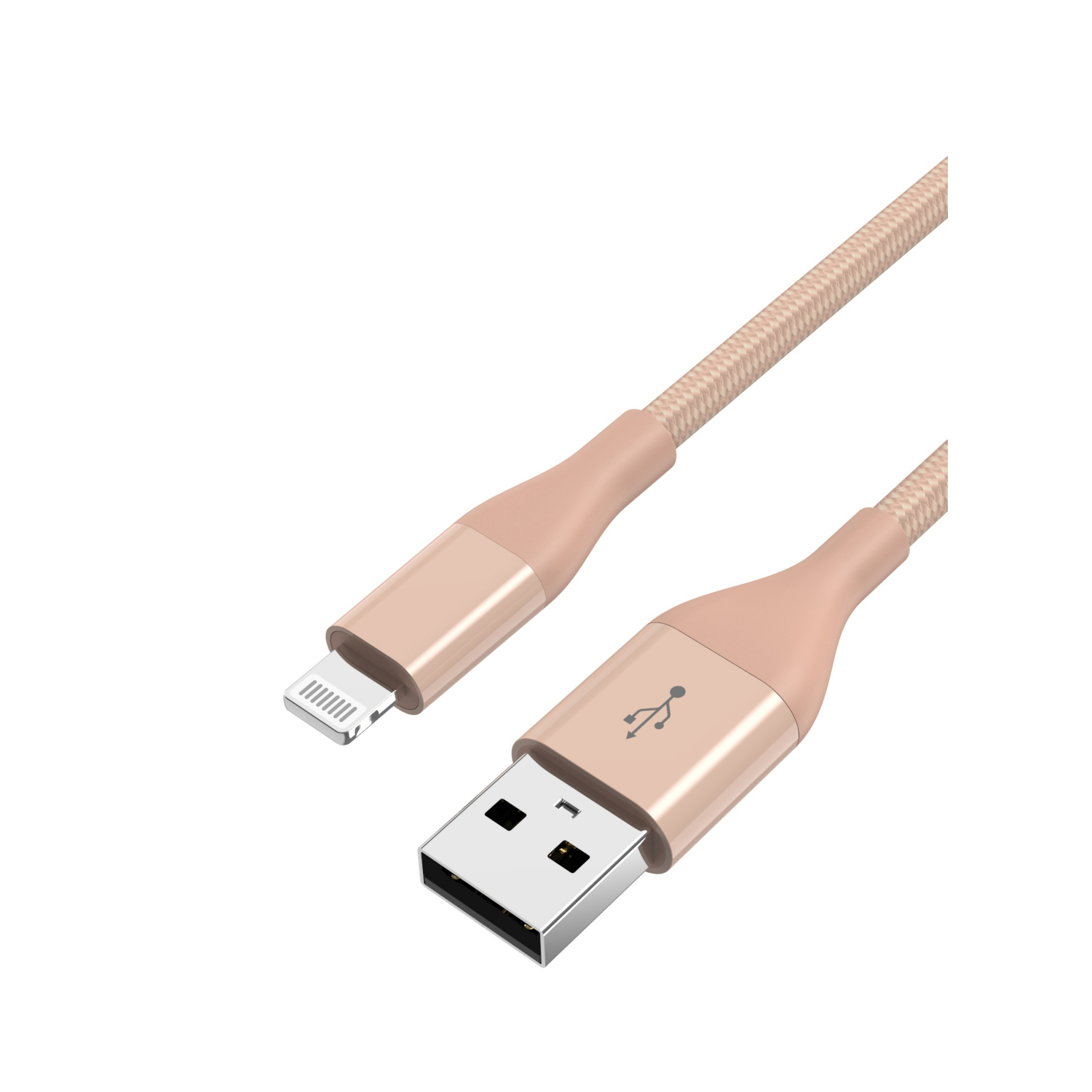 Asda Pink Tech Usb-A To Lightning Charger Cable