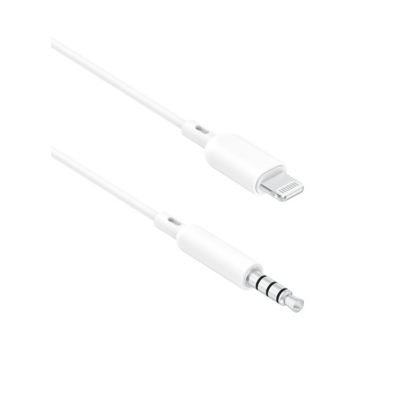 George Asda Tech Lightning to 3.5mm Aux Cable - Black