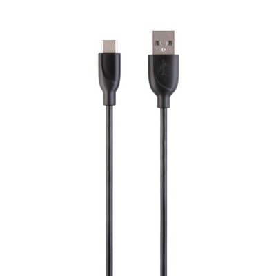 George Asda Tech USB-A to USB-C Cable - Black 0.9M - Black
