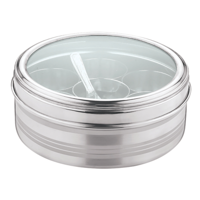 George Home Stainless Steel Masala Dabba Spice Box