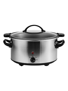 Stainless Steel Manual 5L Slow Cooker