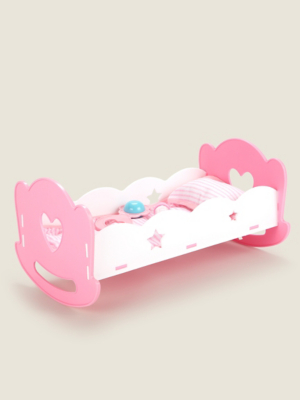 Hapello Pink Dolls Cradle Toys & Character at ASDA