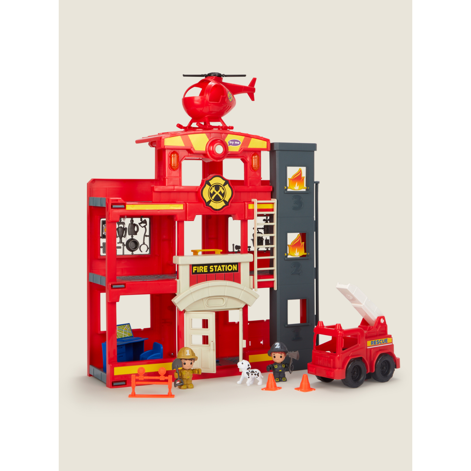 George Red Hapello Fire Station