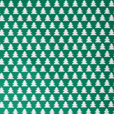Green Christmas Tree Wipe Clean Tablecloth Home at ASDA