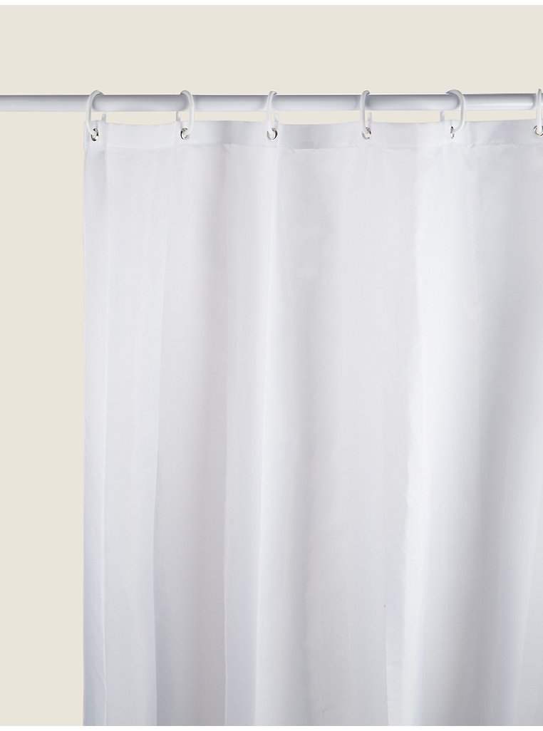George Home Blue & White Crab Shower Curtain - ASDA Groceries