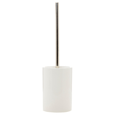 White Ceramic Toilet Brush Home at ASDA