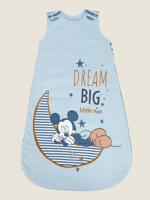 Disney Mickey Mouse Sleep Bag 2.5 Tog Baby at ASDA