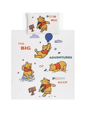 Disney Winnie The Pooh Toddler Duvet Set Home at ASDA