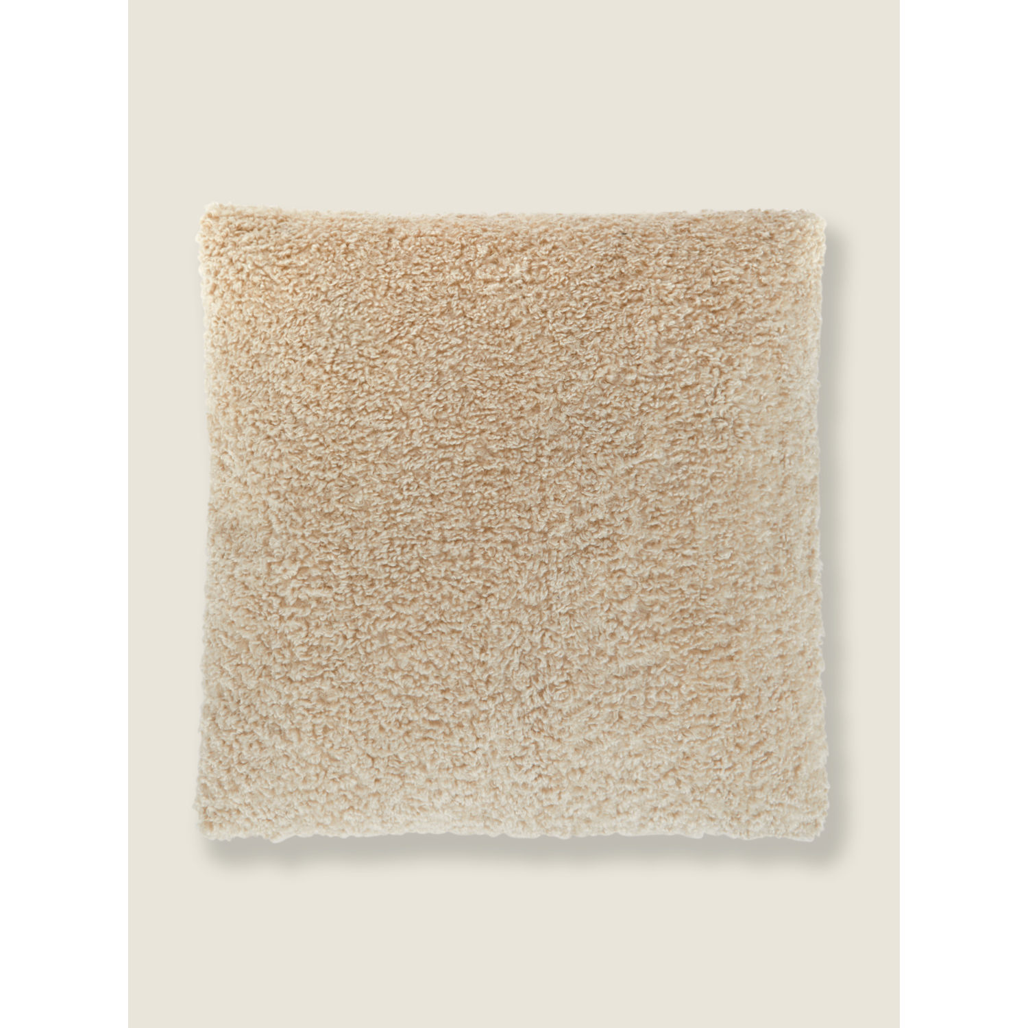 George Natural Borg Cushion