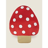Red Mushroom-Shaped Cushion | Home | George at ASDA