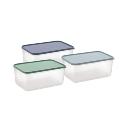George Clear Food Storage Containers 2.8LSet of 3