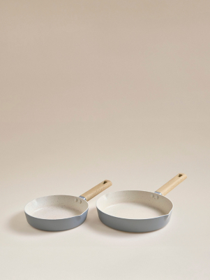 Simplicity Frying Pan 20cm & 24cm Set of 2 Home at ASDA