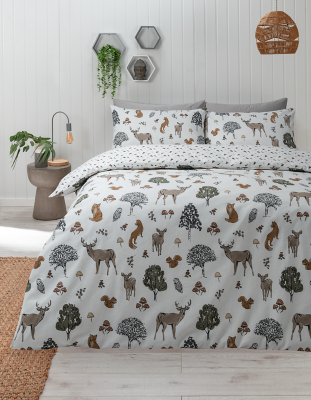 White Christmas Woodland Bedroom Collection at ASDA