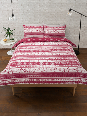 Mickey Mouse & Friends Reversible Duvet Set Home at ASDA