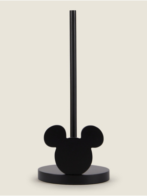 Disney Mickey Mouse Black Toilet Roll Holder Home at ASDA
