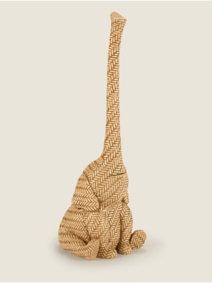 Natural Elephant Toilet Roll Holder Home at ASDA
