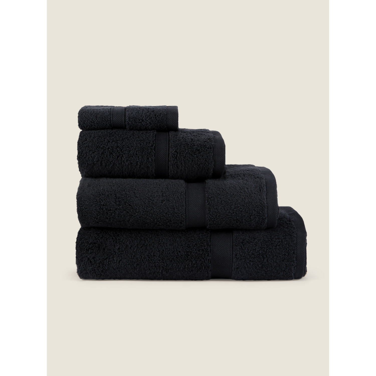 George Black Super Soft Cotton Towel & Bath Mat Range