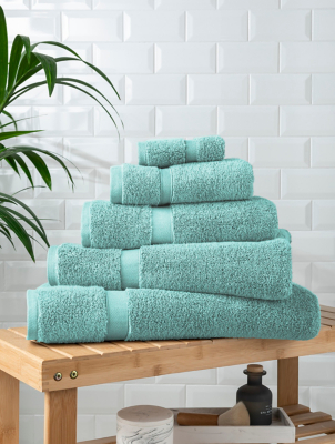 Duck Egg Super Soft Cotton Towel Bath Mat Range Home George