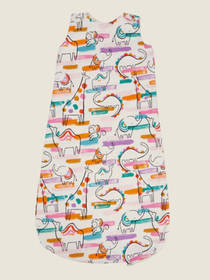 Bright Animals Sleep Bag 2.5 Tog Baby at ASDA