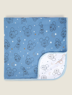 Disney Mickey Mouse DoubleSided Jersey Blanket Home at ASDA