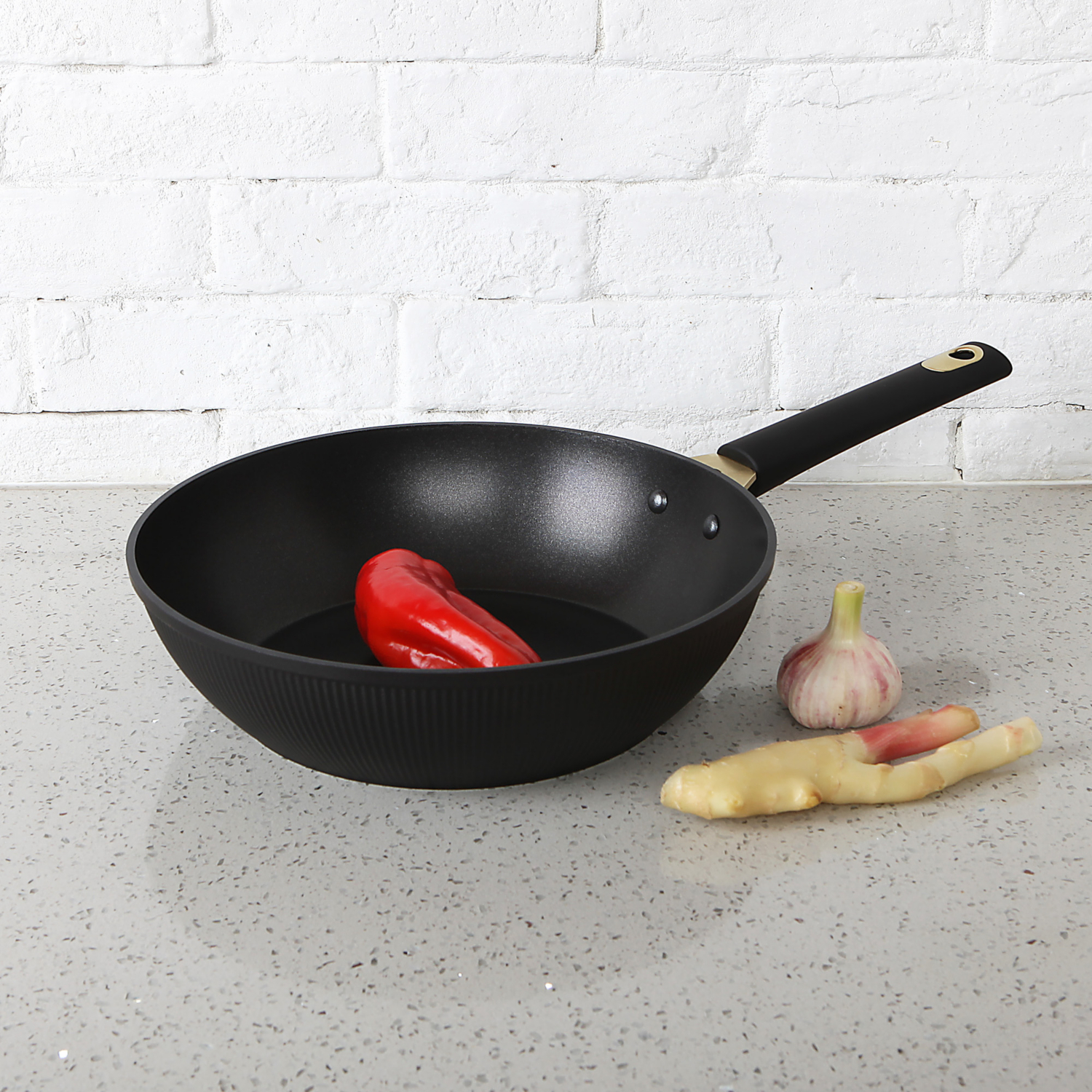 George Black Barbican Wok 28Cm