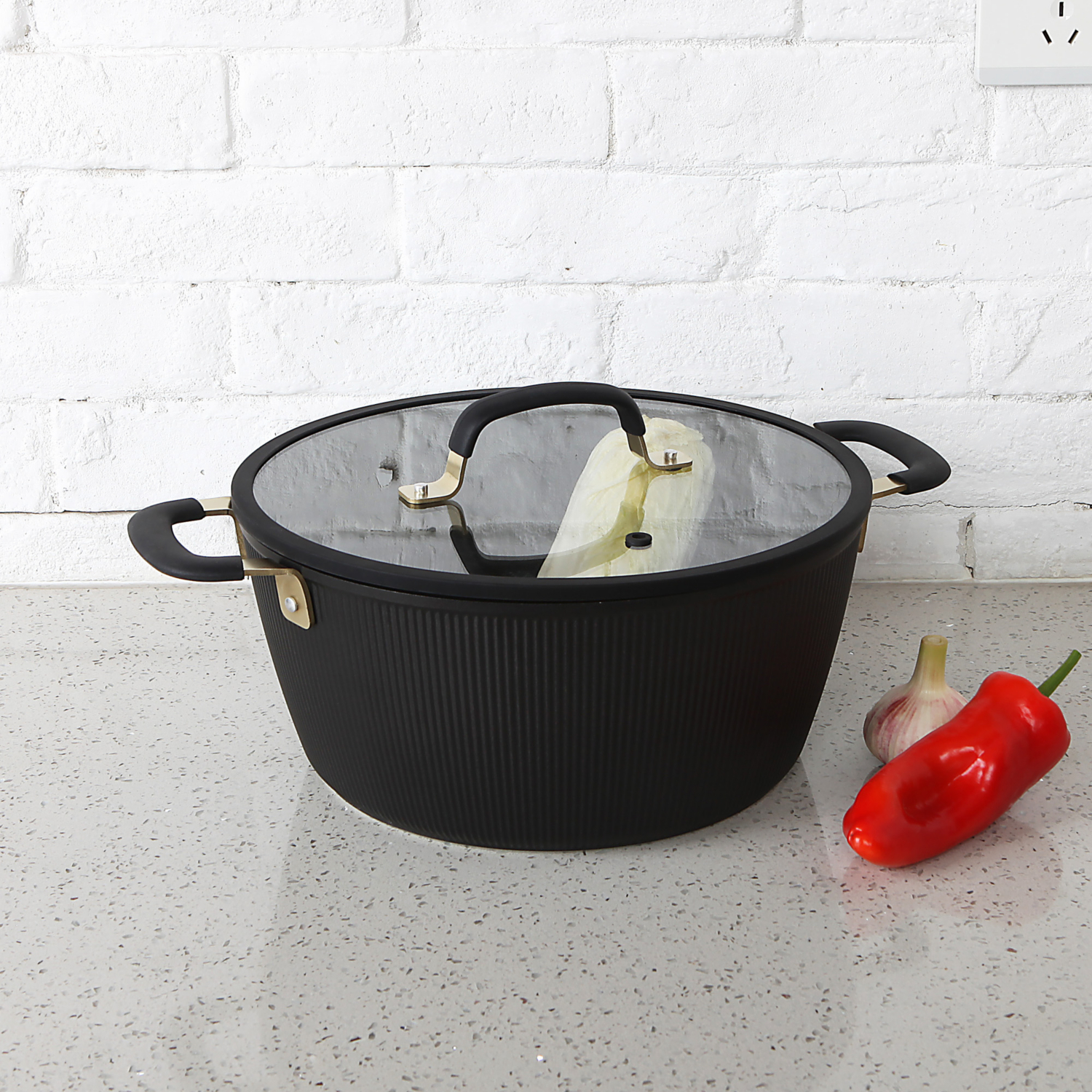 George Black Barbican Stock Pot 28Cm