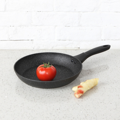 George Marble Soft Grip Frying Pan - Black