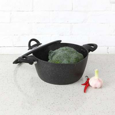 George Marble Soft Grip 24cm Stockpot