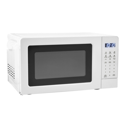 George Unisex White Digital Microwave 17L