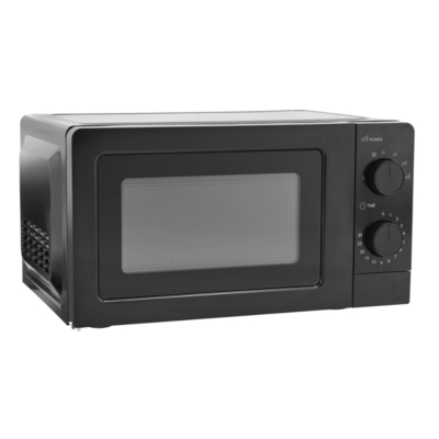 George Home 17L 700W Manual Microwave - Black