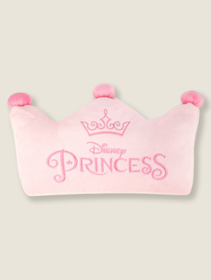 Disney Princess Pink Cushion Home at ASDA