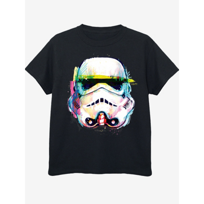 George NW2 Star Wars Stormtrooper Helmet Black T-Shirt