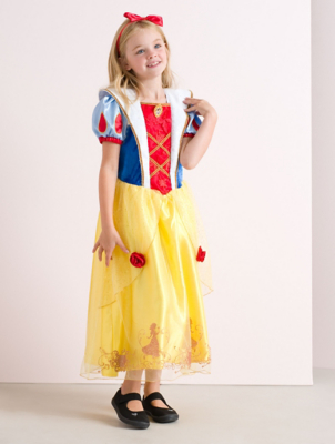 snow white dress asda