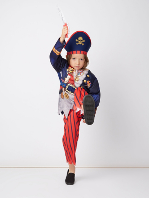 kids pirate costume asda