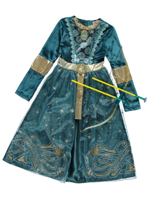 merida dress up costume